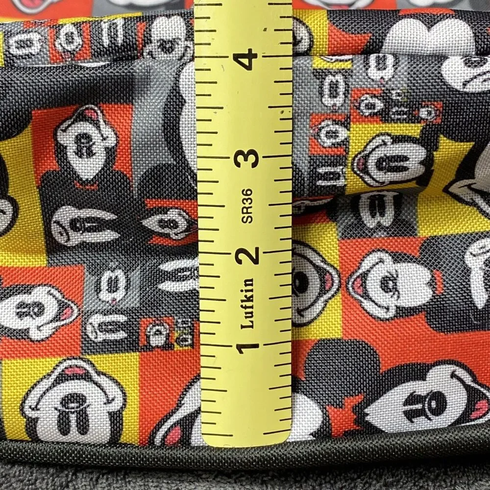 Walt Disney World Parks Mickey Mouse Backpack NWOT Colorful AOP Logo School Bag
